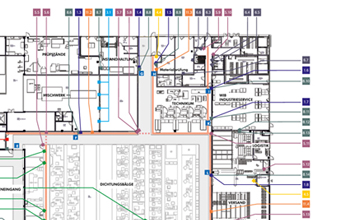 Freudenberg Sealing Technologies - Leitsystem von HORN Orientierungssysteme Berlin