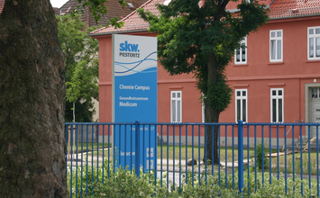 SKW Stickstoffwerke PIesteritz - Informations- und Leitsystem von HORN Orientierungssysteme Berlin